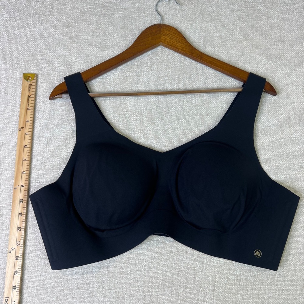 Honeylove Crossover Bra Black Wireless Seamless Bralette 3X LWBR0101 - Picture 5 of 5